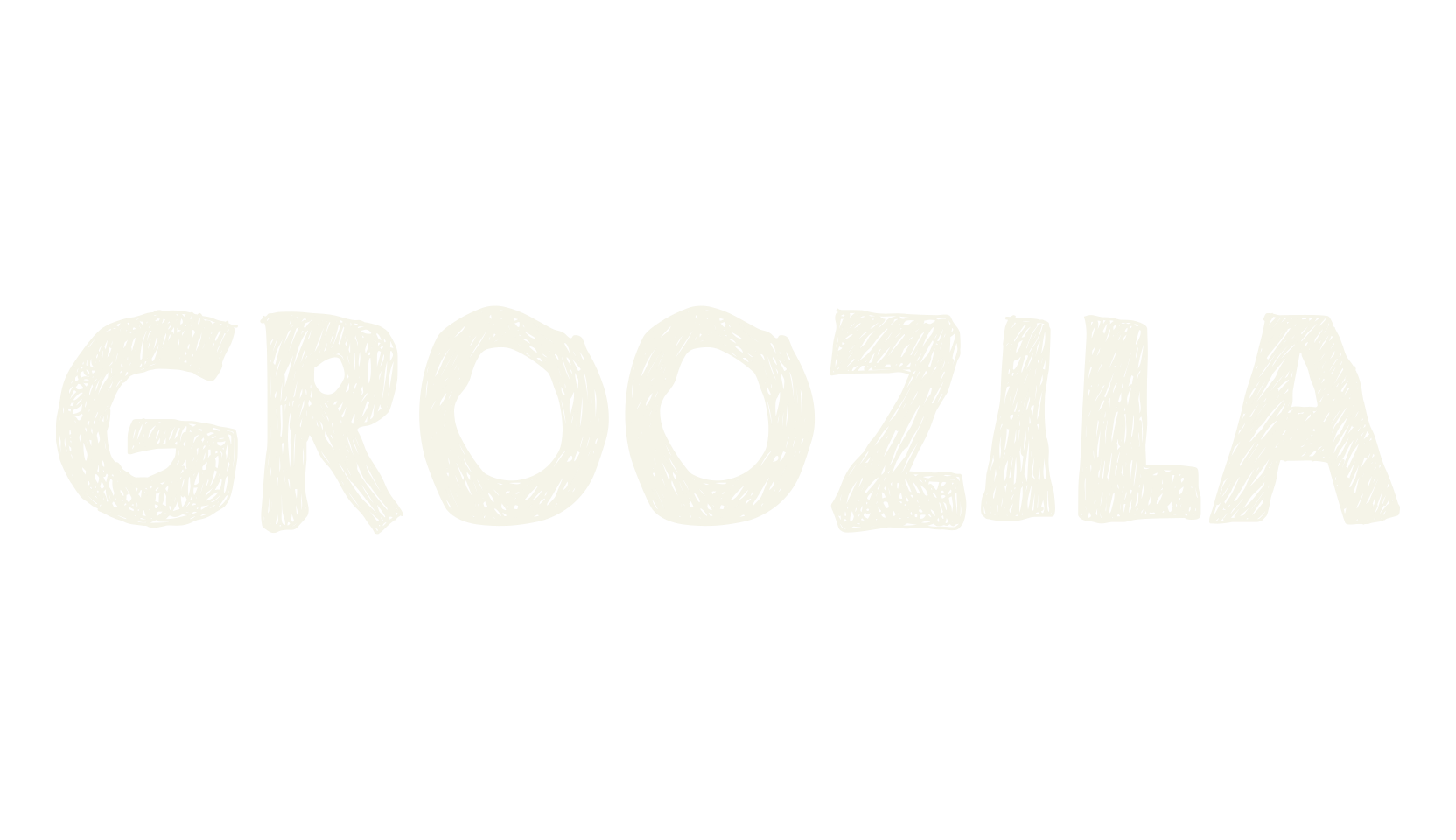 Groozila, handwritten font preview