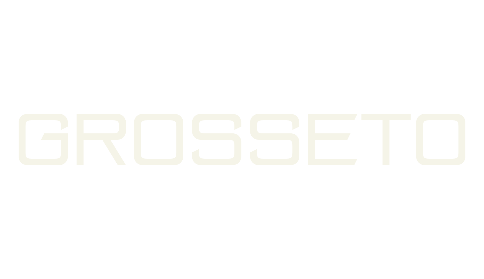 Grosseto, futuristic font preview