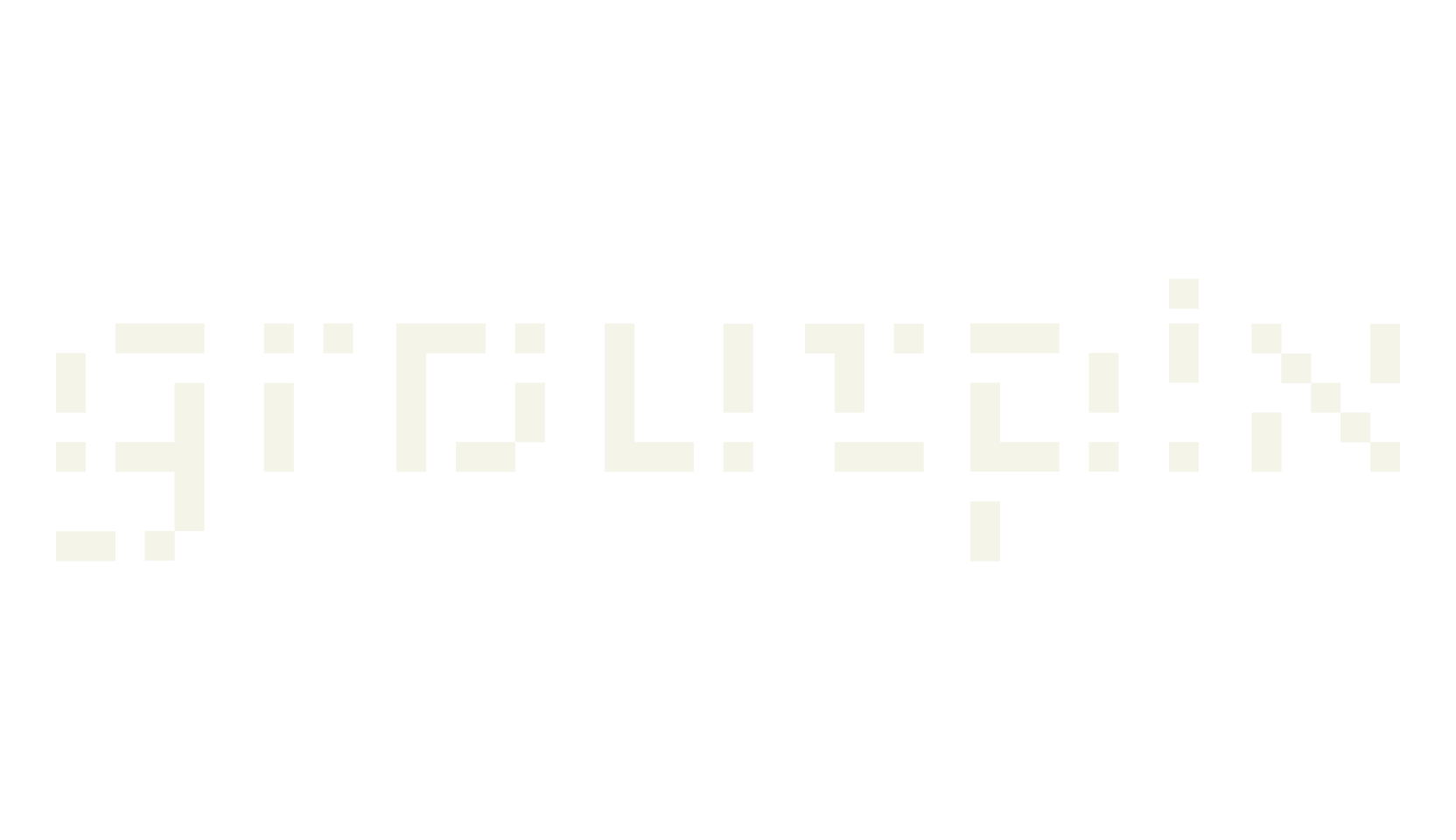 groutpix, dotted font preview