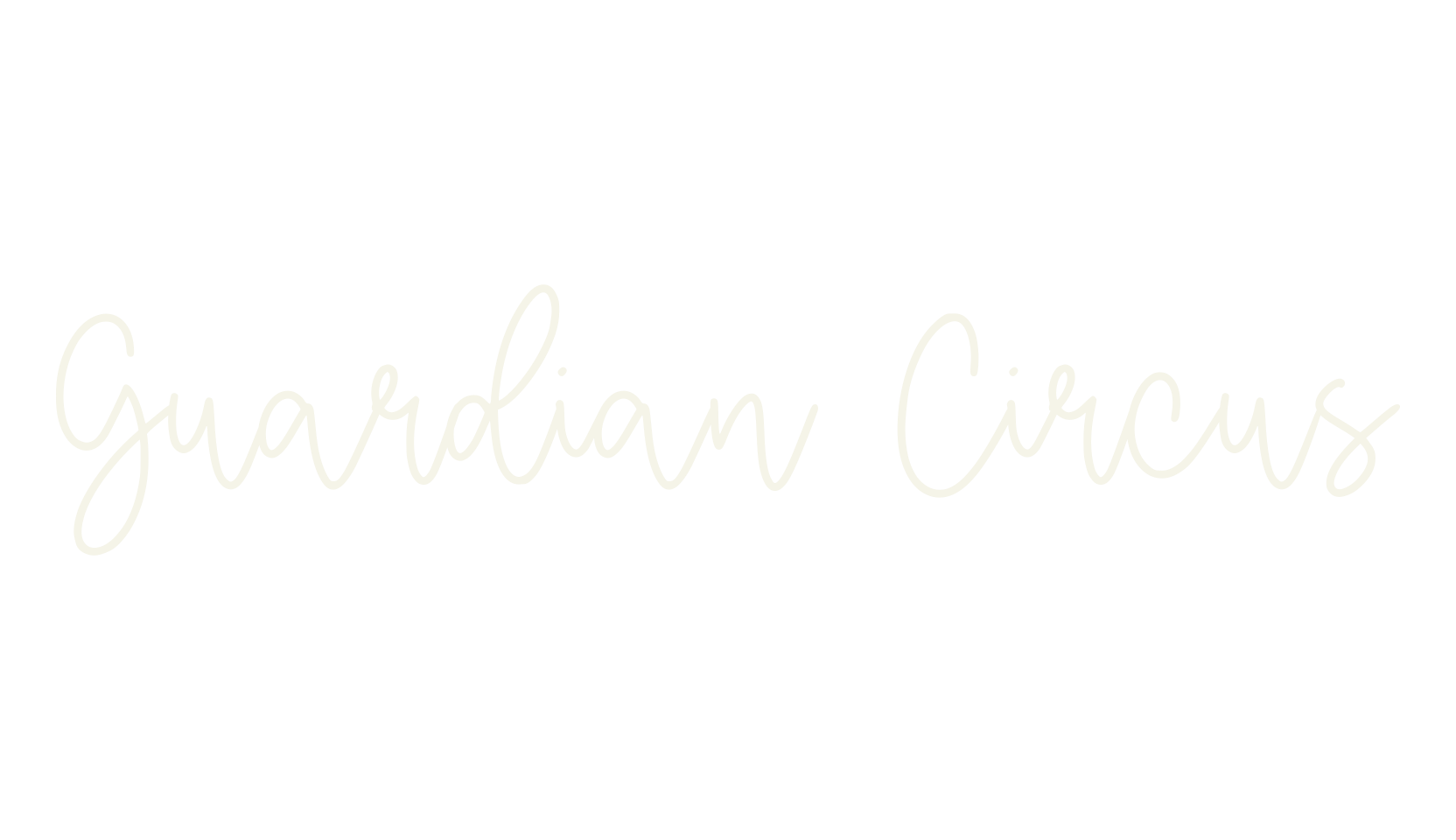 Guardian Circus, fashion script font preview