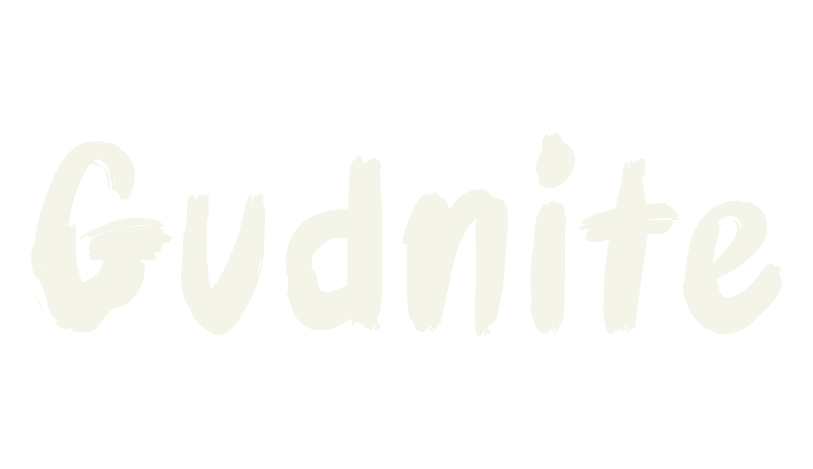 Gudnite, big font preview