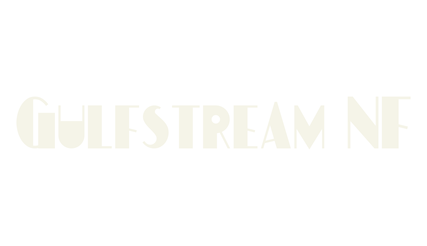 Gulfstream NF, display market font preview