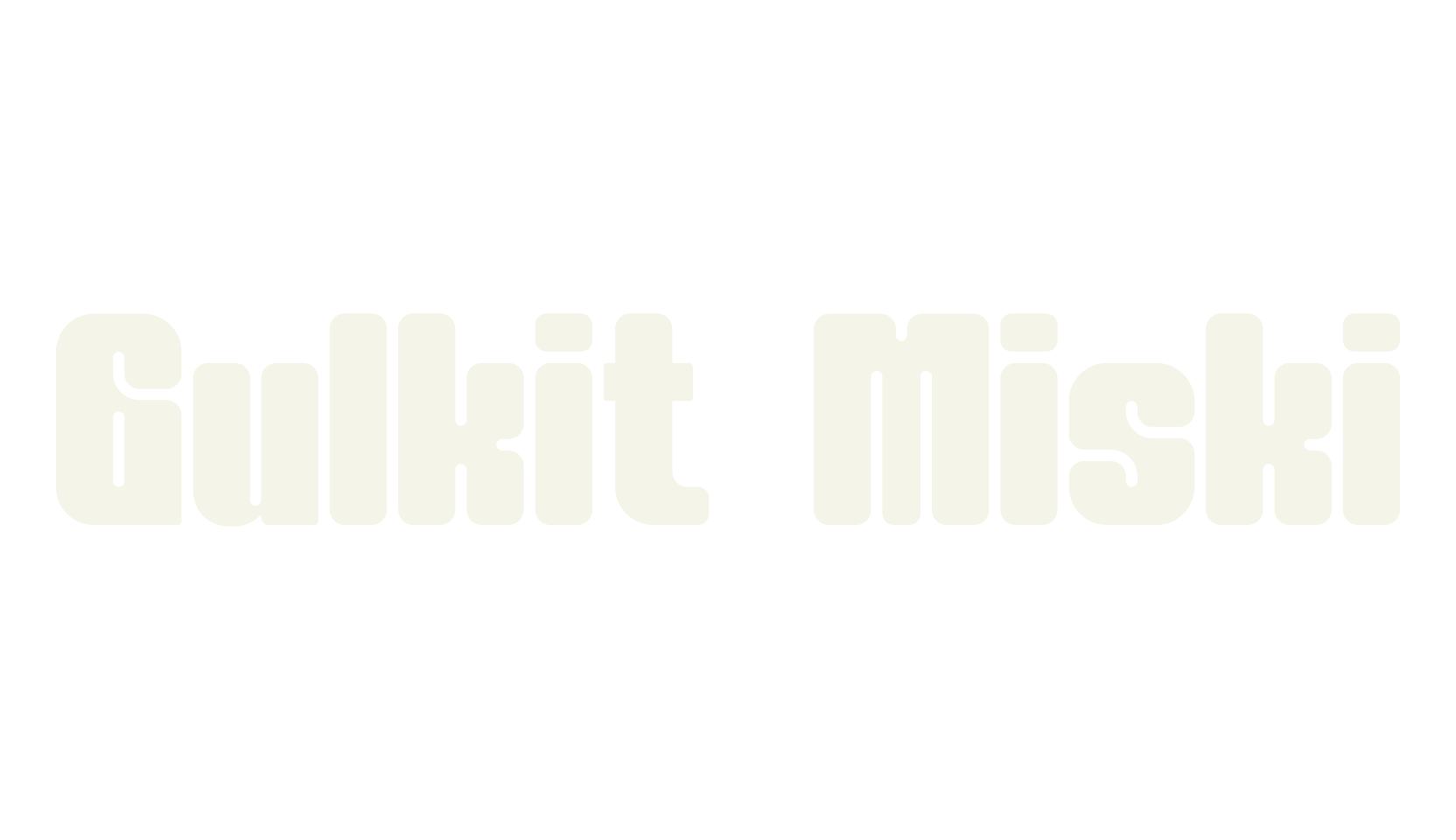 Gulkit Miski, 80s font preview