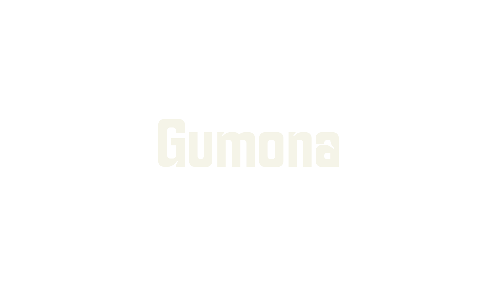 Gumona, streetwear font preview