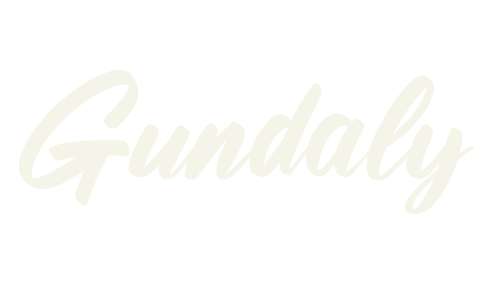 Gundaly, calligraphy font preview