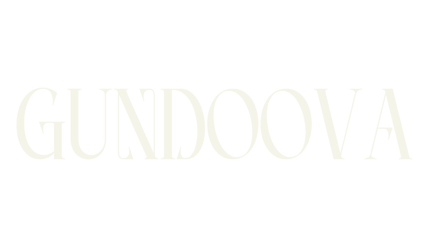 GUNDOOVA, gothic font preview