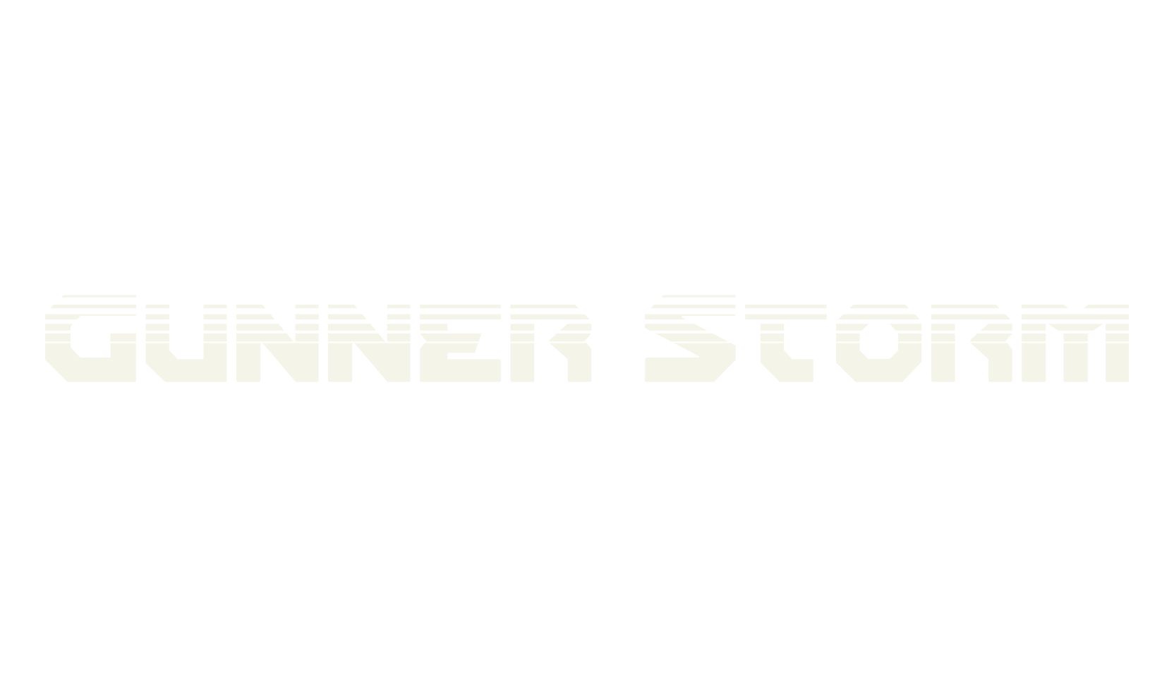 Gunner Storm, display market font preview