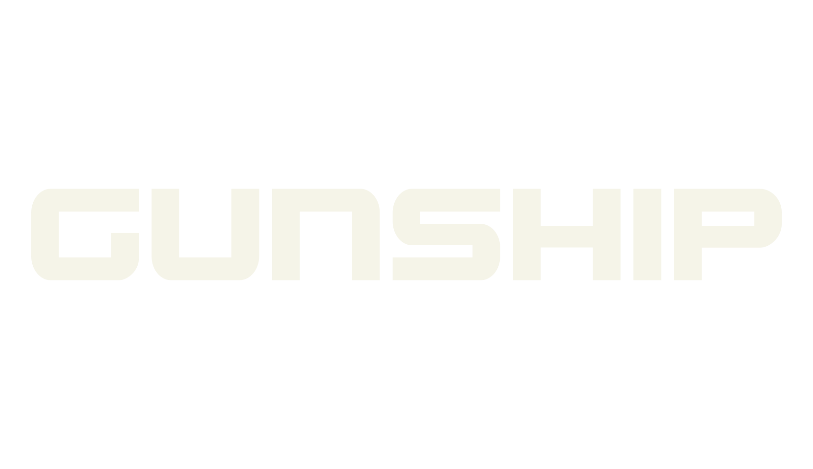 Gunship, display market font preview