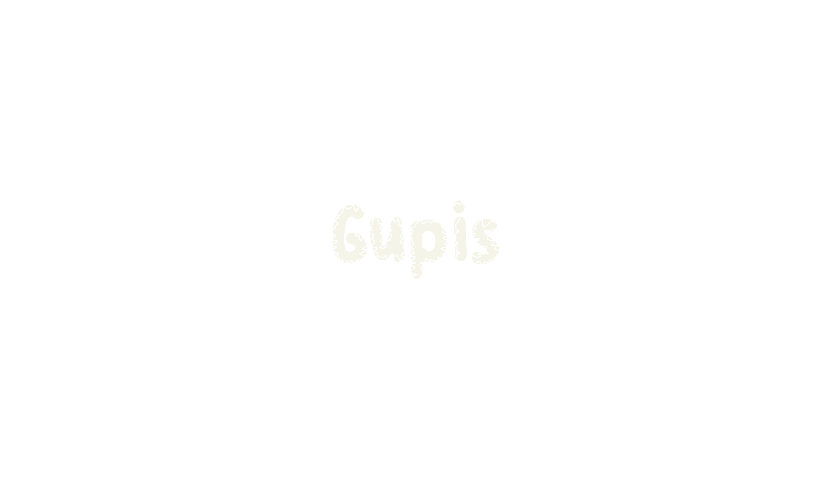 Gupis, modern font preview