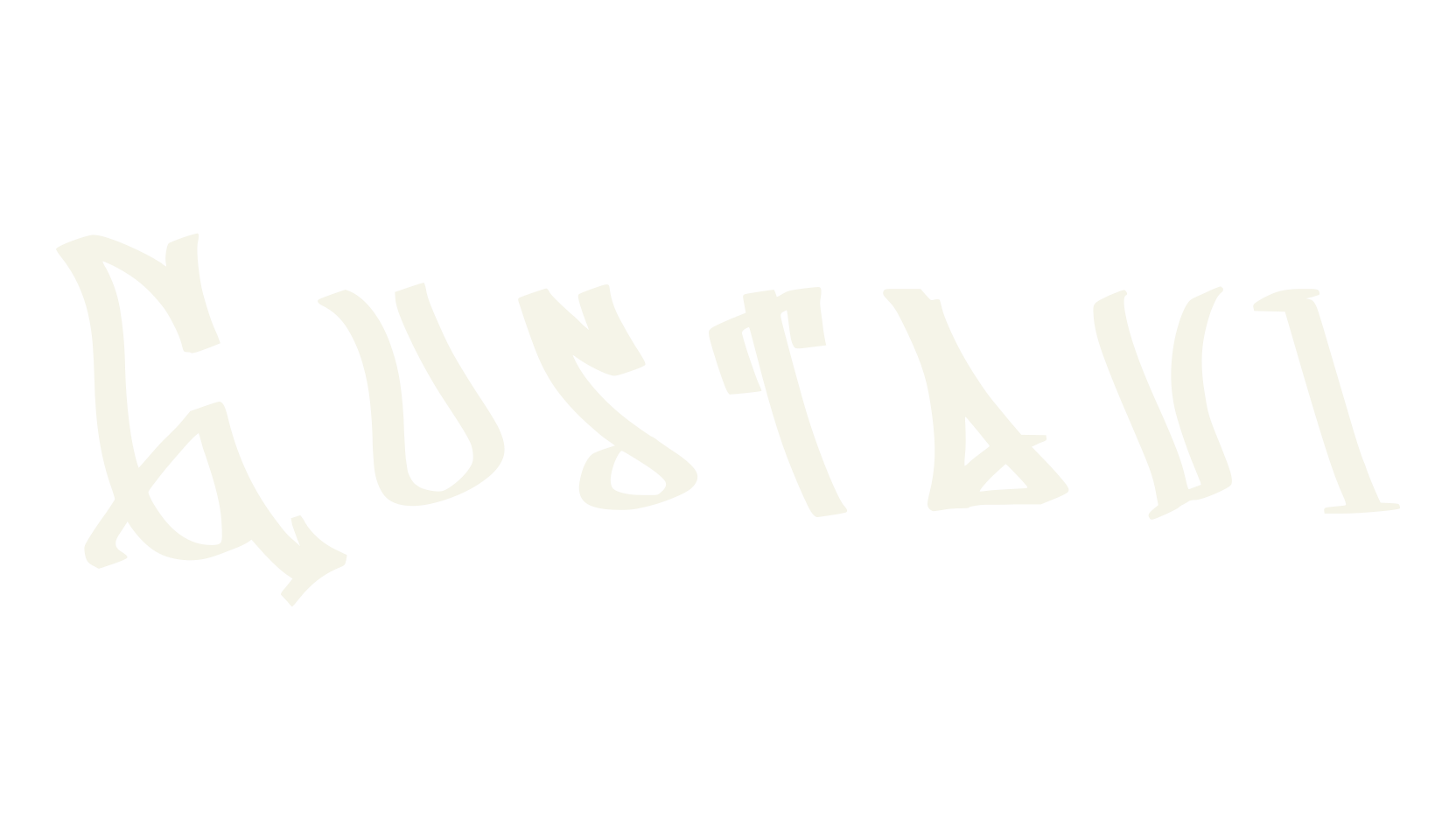 Gustavi, fashion script font preview