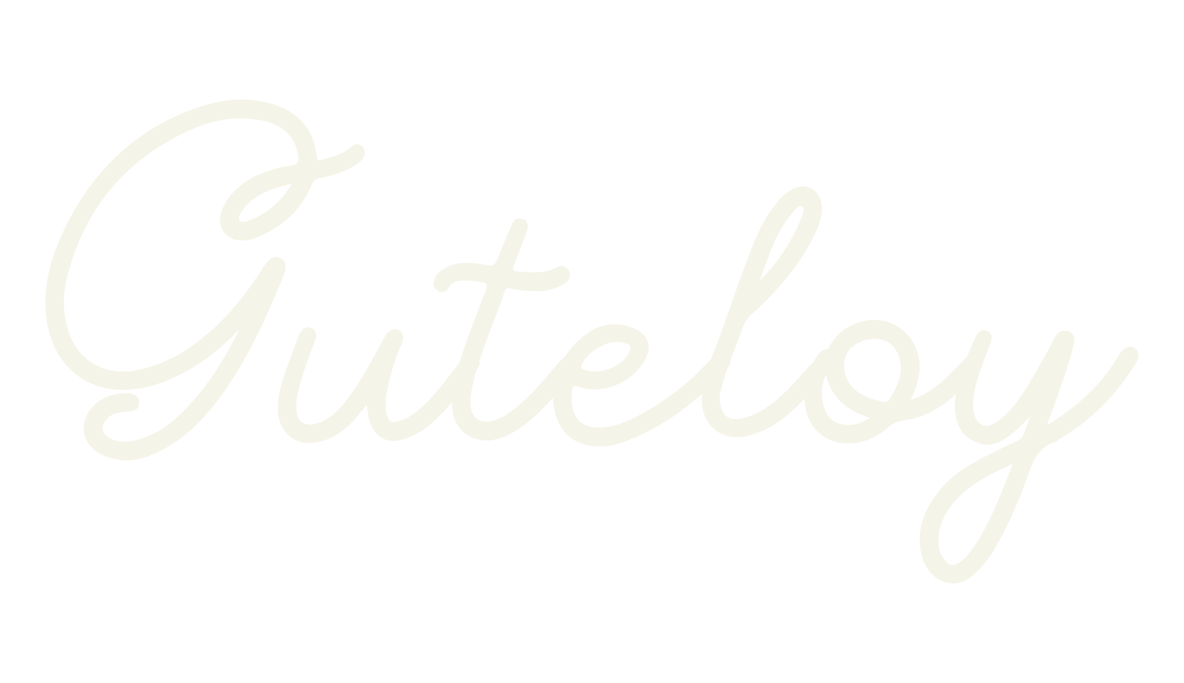 Guteloy, script font preview