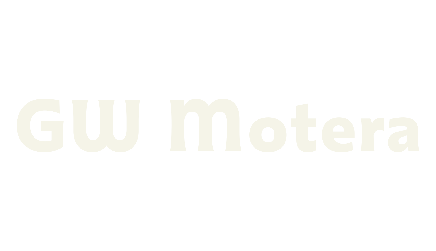 GW Motera, sans serif font preview