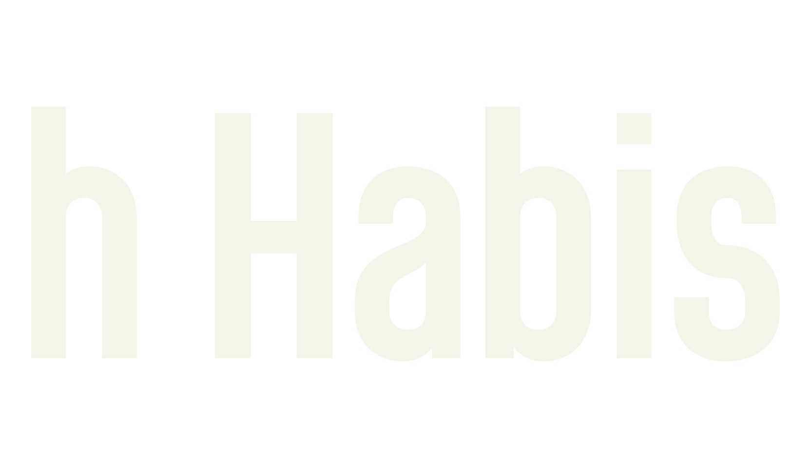 h Habis, basic font preview