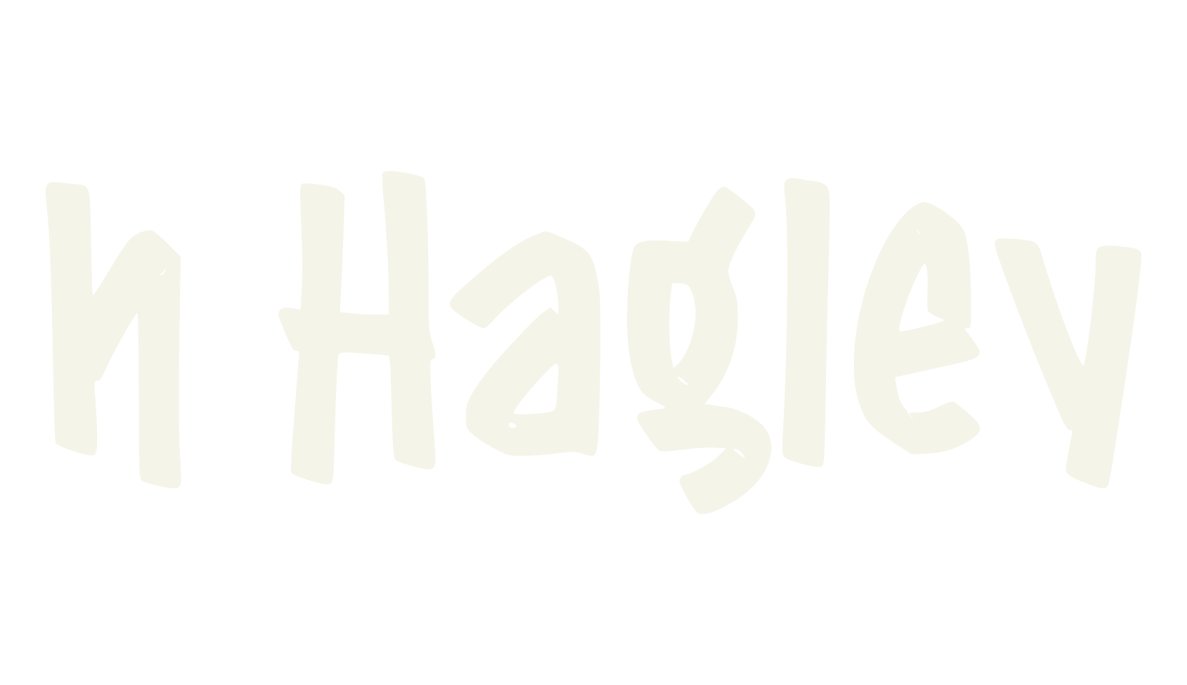 h Hagley, fashion sign font preview