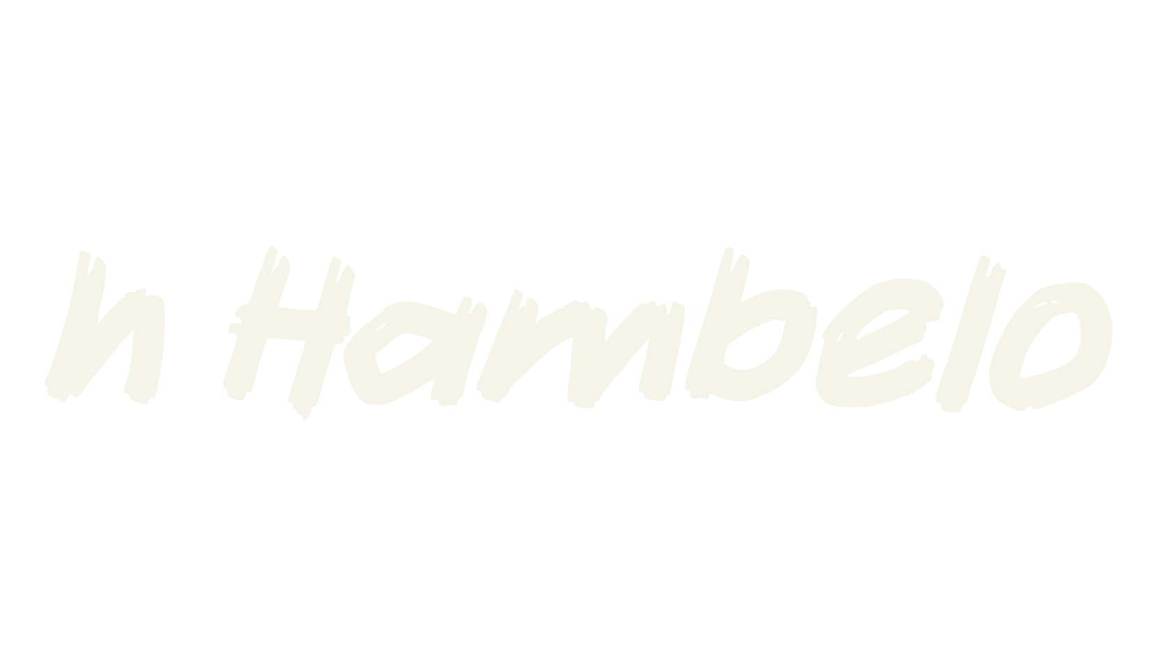 h Hambelo, paint font preview
