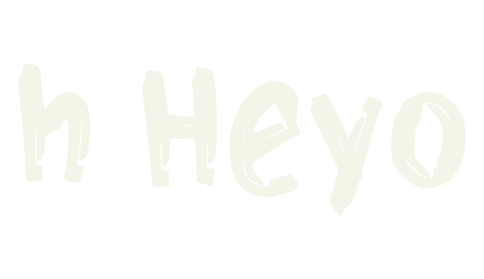 h Heyo, fashion sign font preview