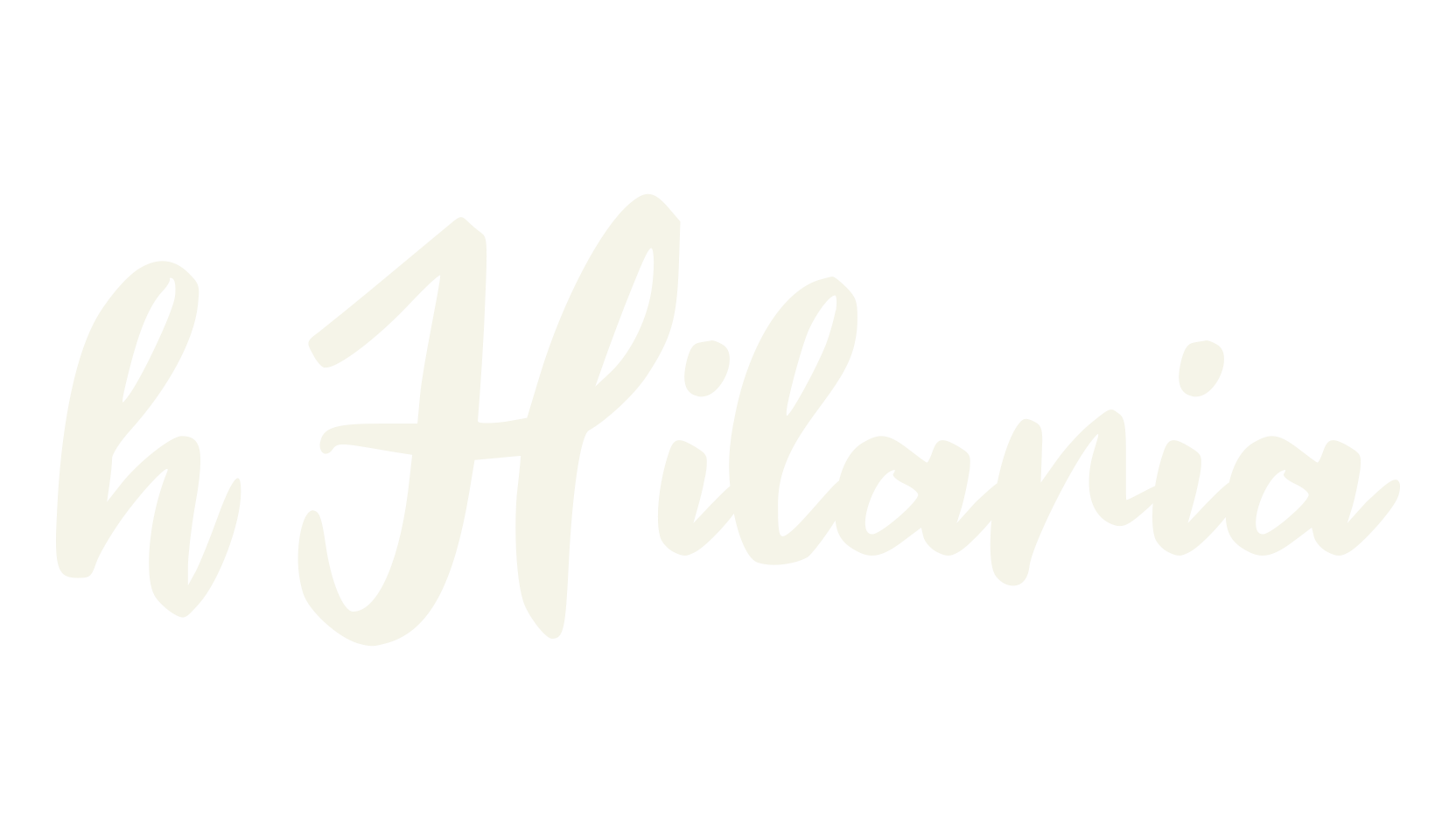 h Hilaria, fashion script font preview