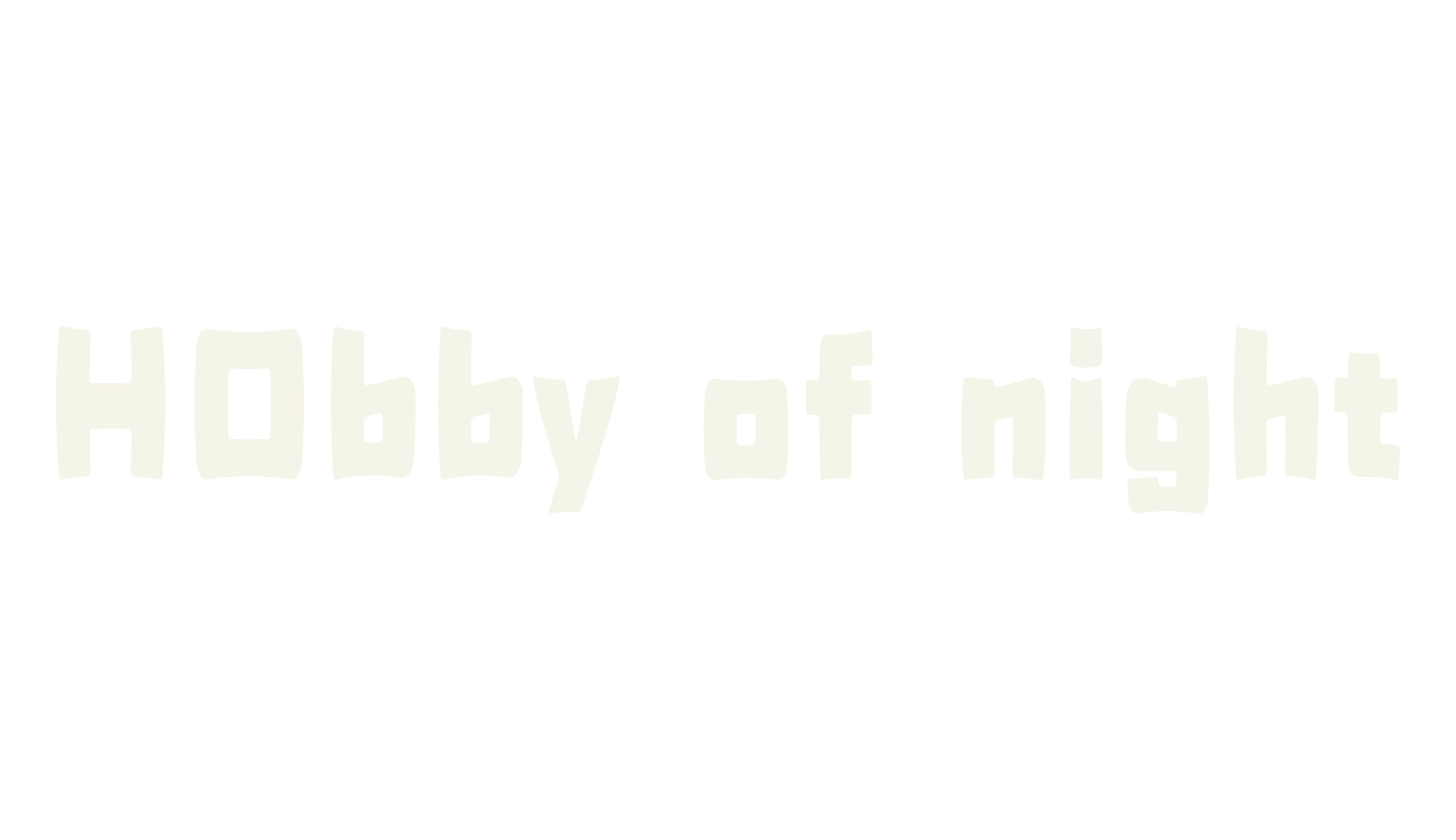 H0bby of night, creativo publicitario font preview