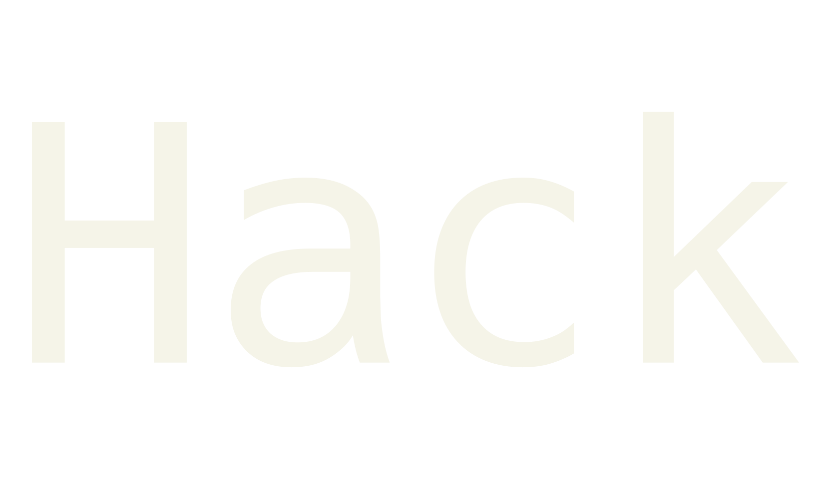 Hack, software engineer font preview