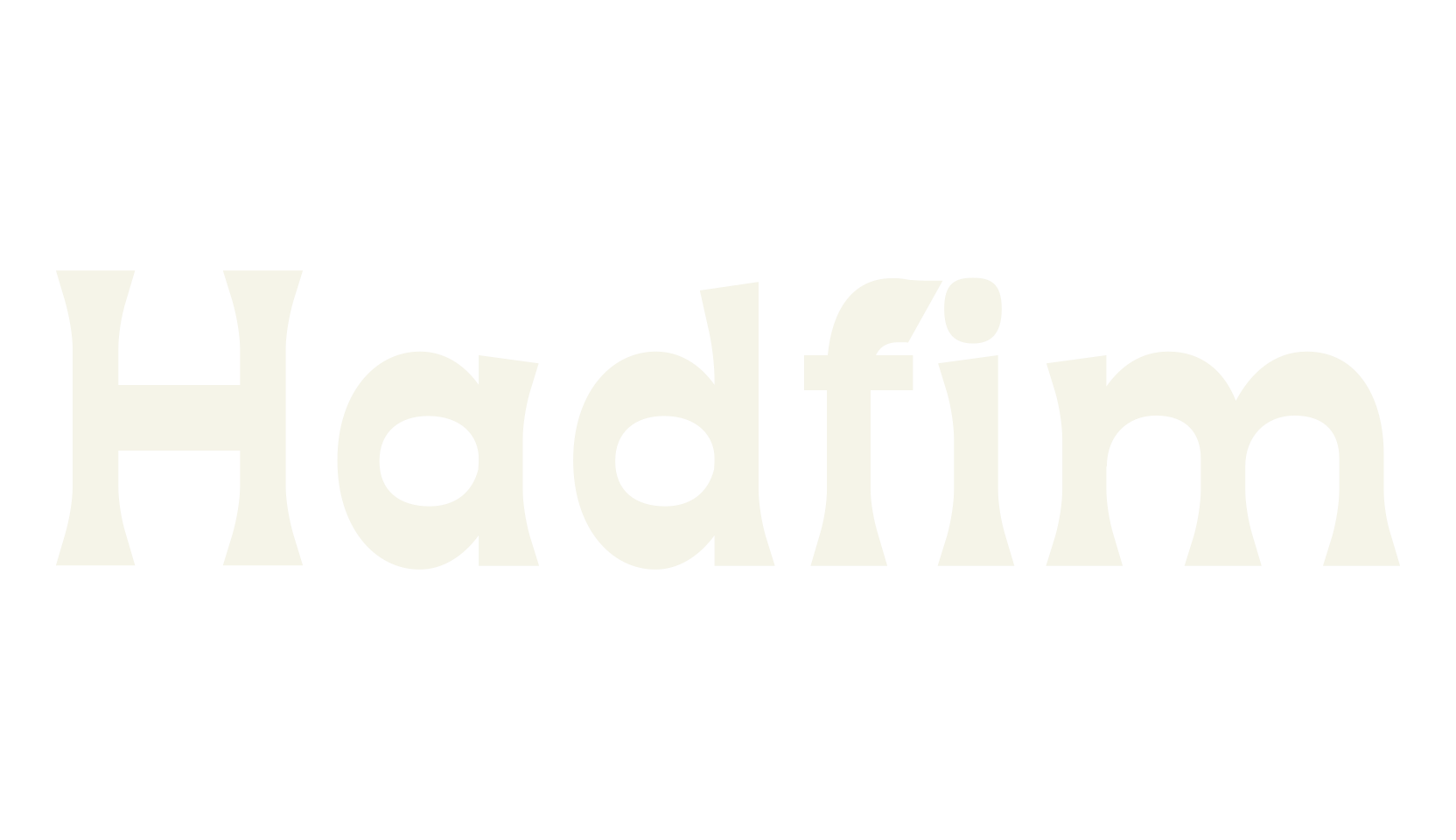 Hadfim, tattoo font preview