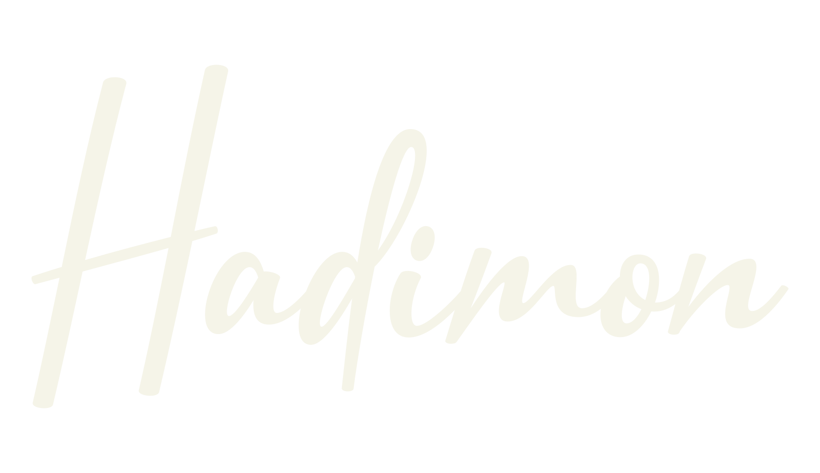 Hadimon, photography font preview