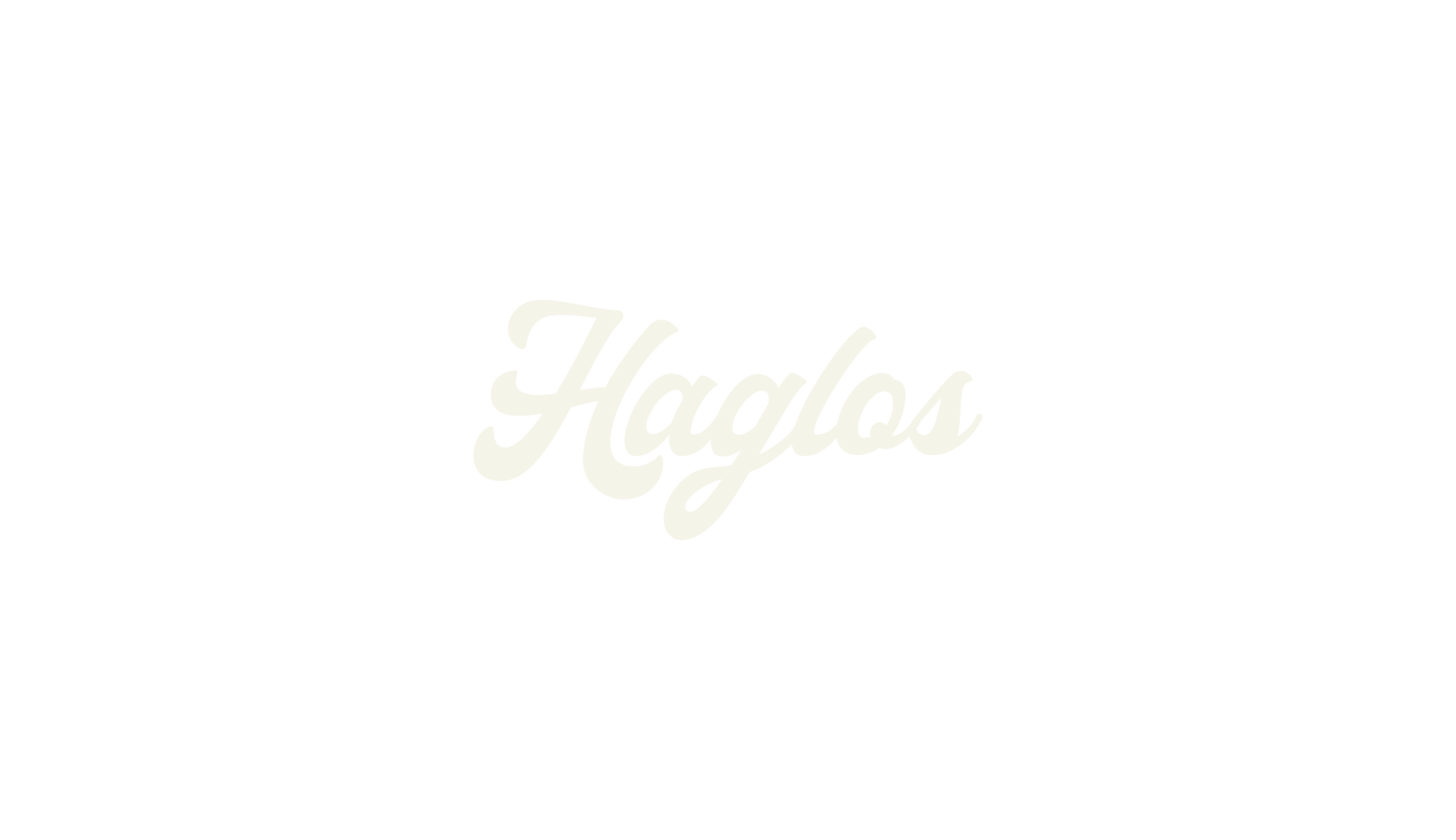 Haglos, bold font preview