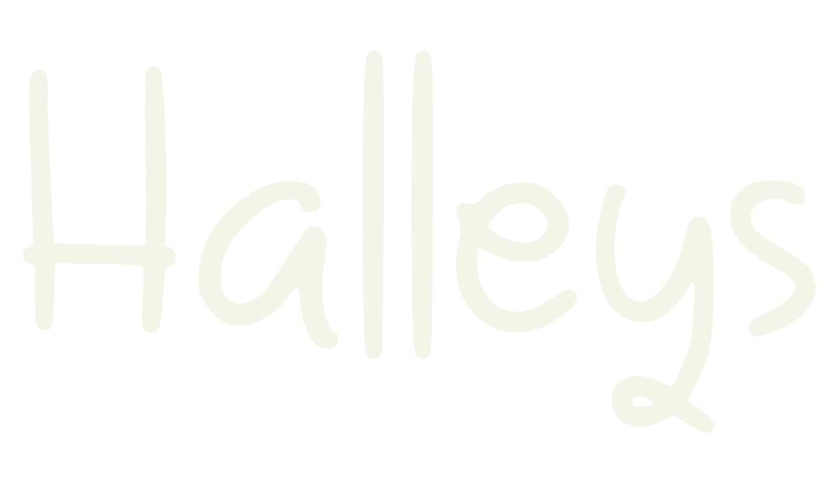 Halleys, cute font preview