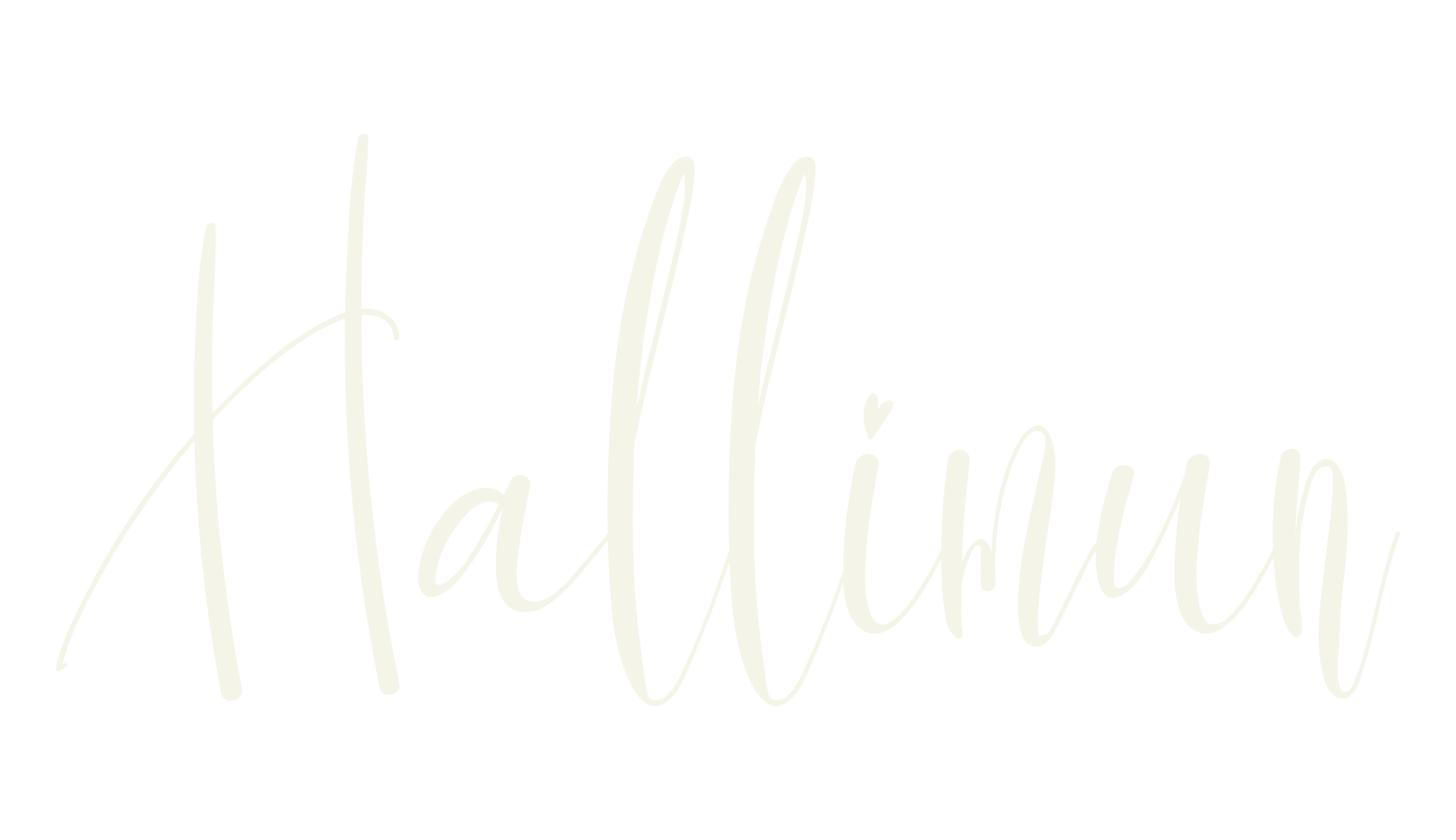Hallimun, lettering font preview