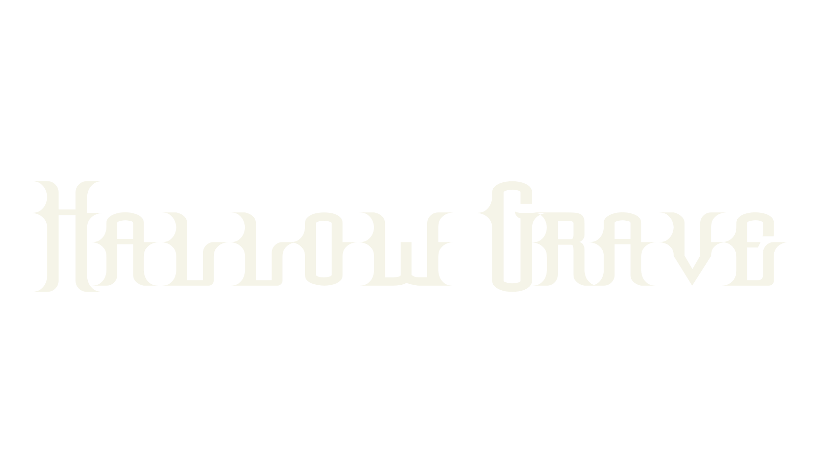 Hallow Grave, fantasy font preview