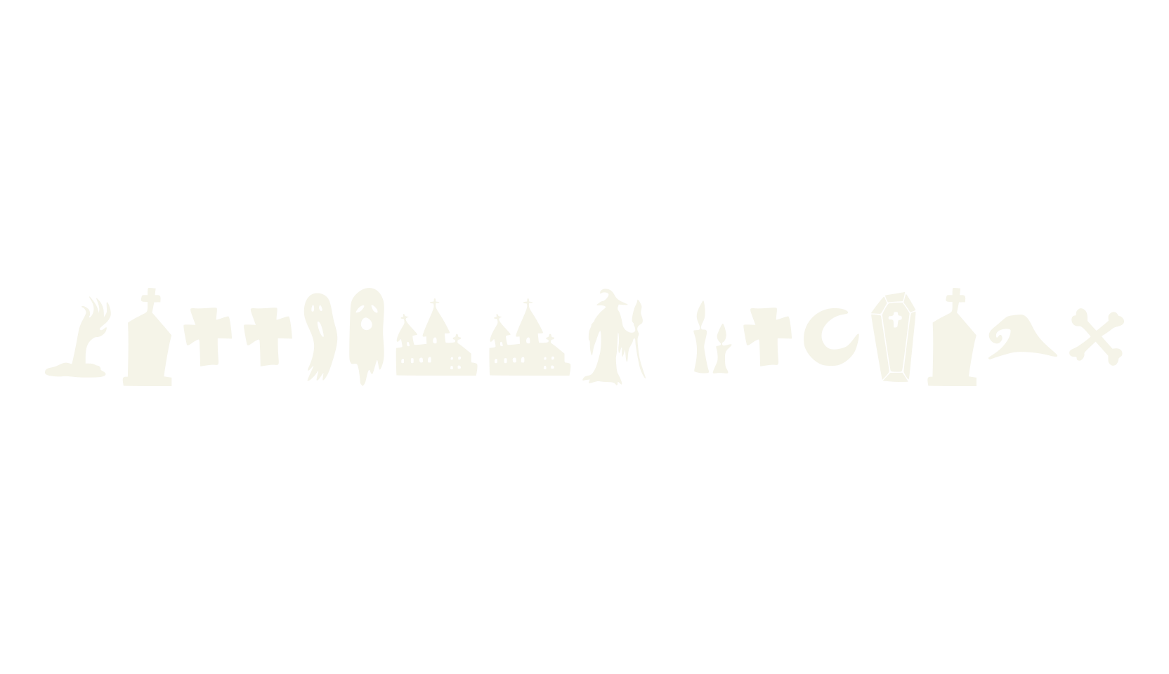 Halloween Clipart, halloween font preview