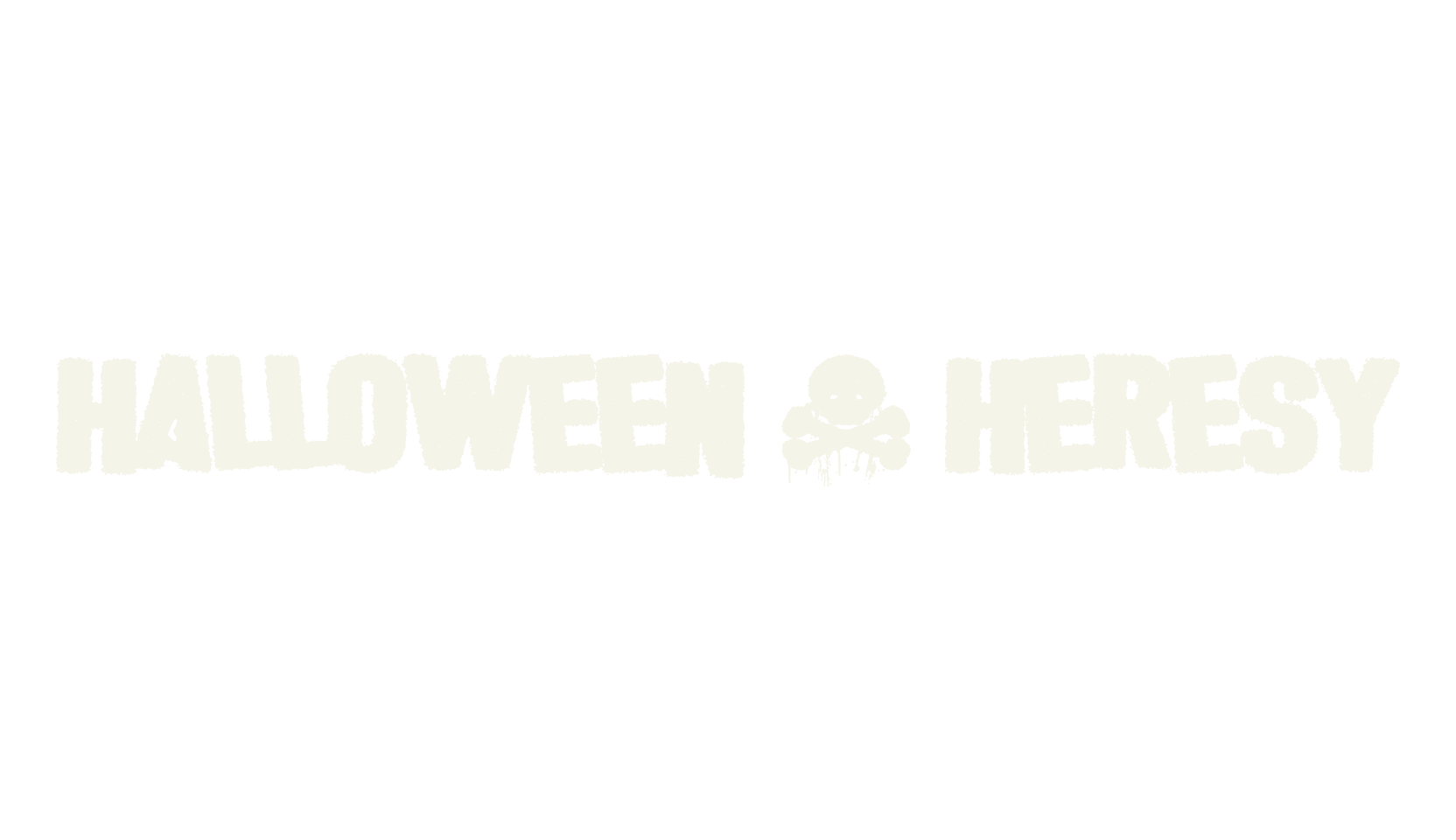 Halloween * Heresy, halloween font preview