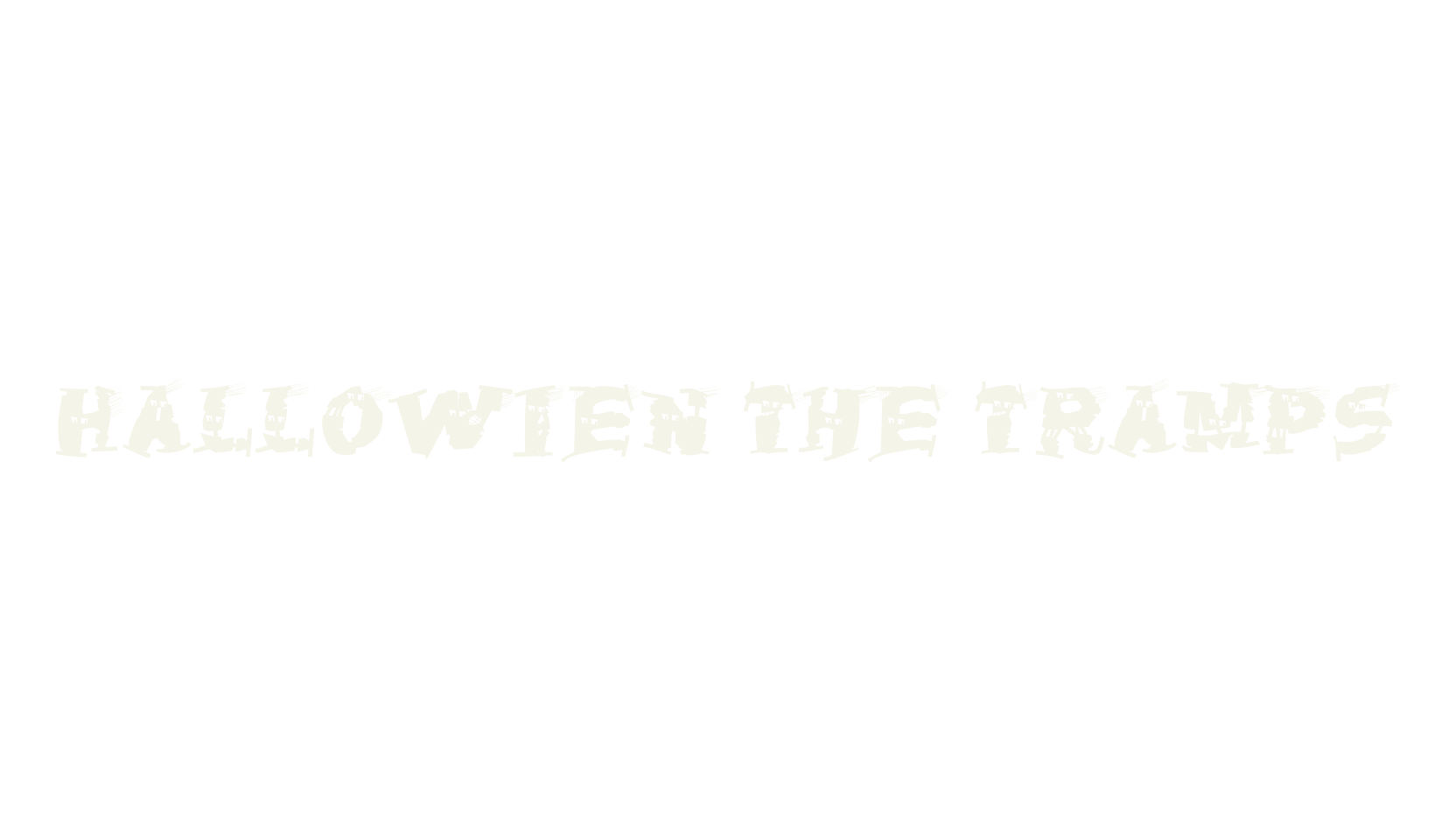 HalloWien The Tramps, display market font preview