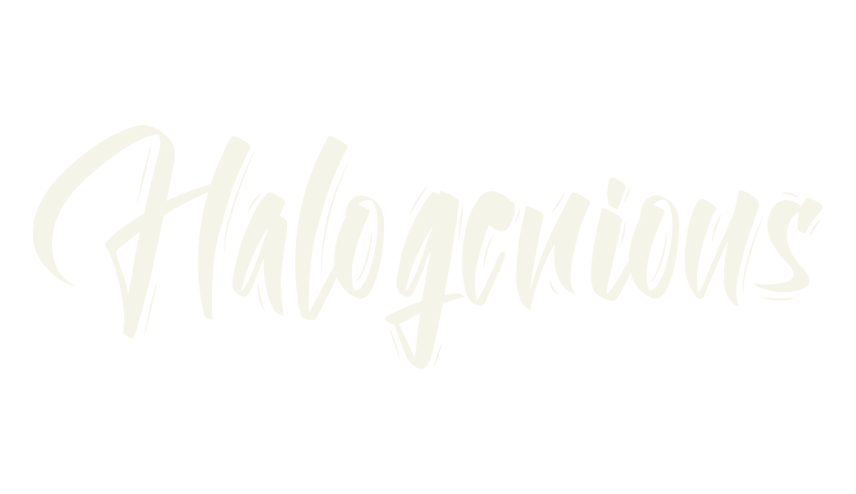 Halogenious, cafe font preview