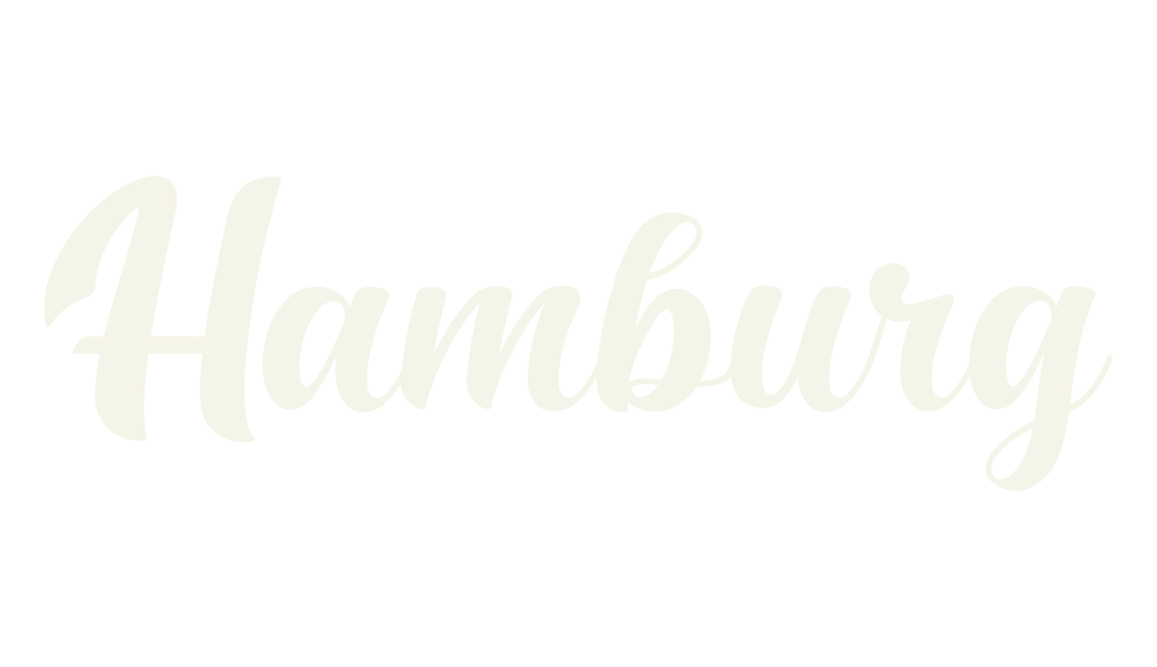 Hamburg, lettering font preview