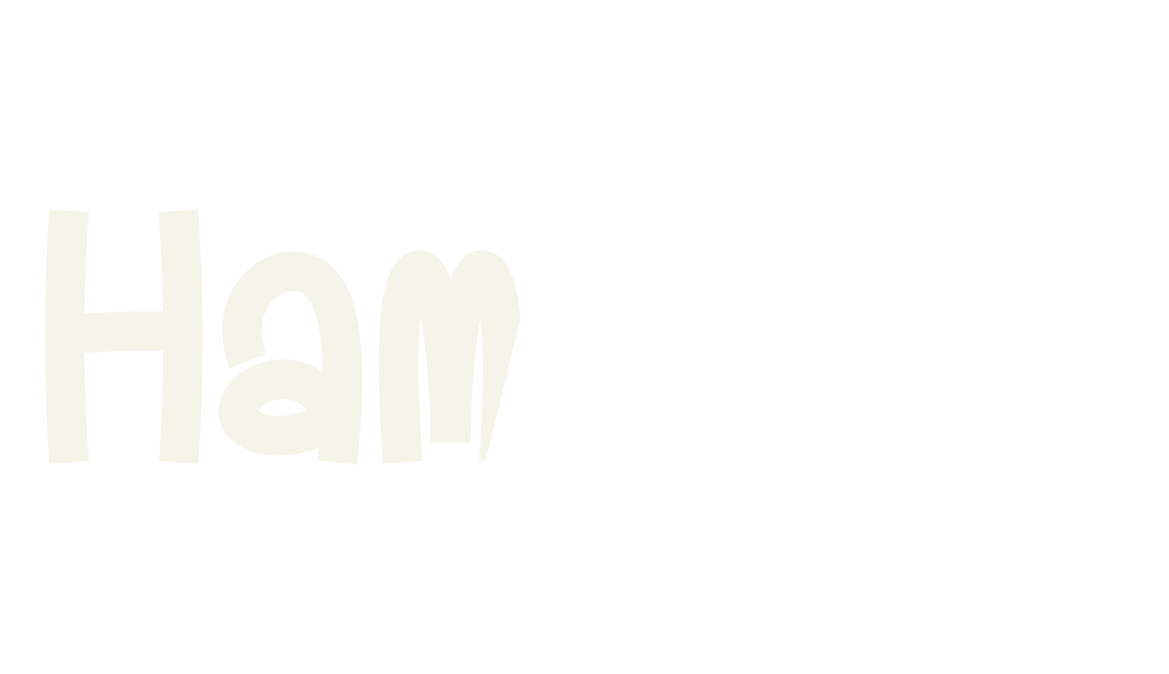 Hammock, monogram font preview