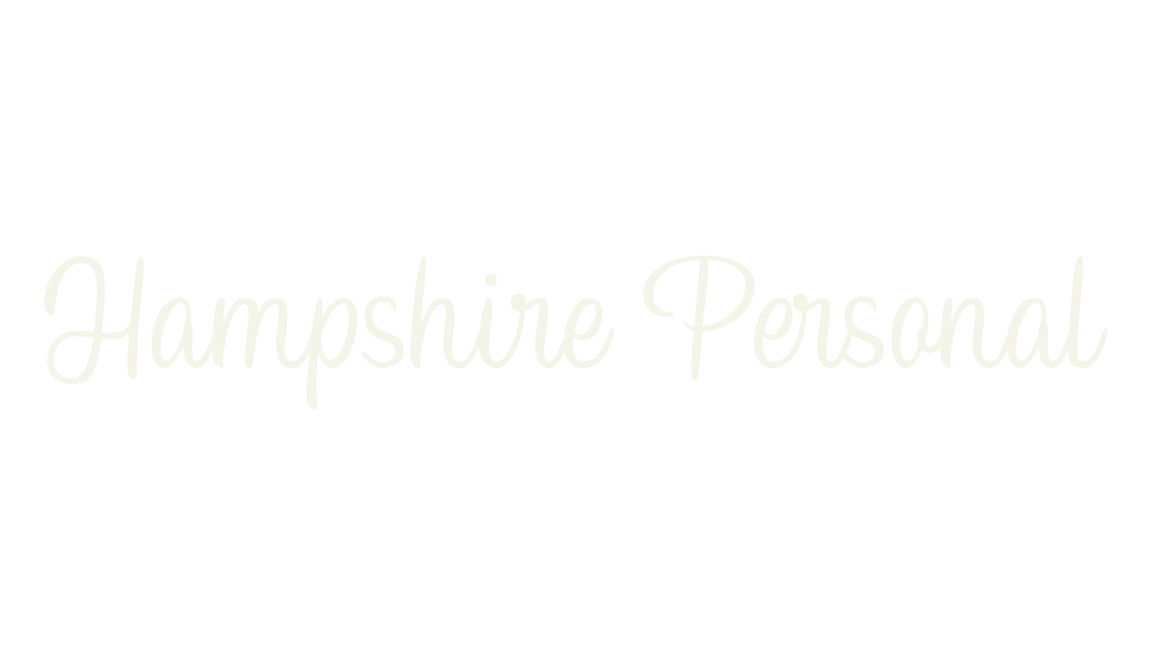 Hampshire Personal, handwriting font preview