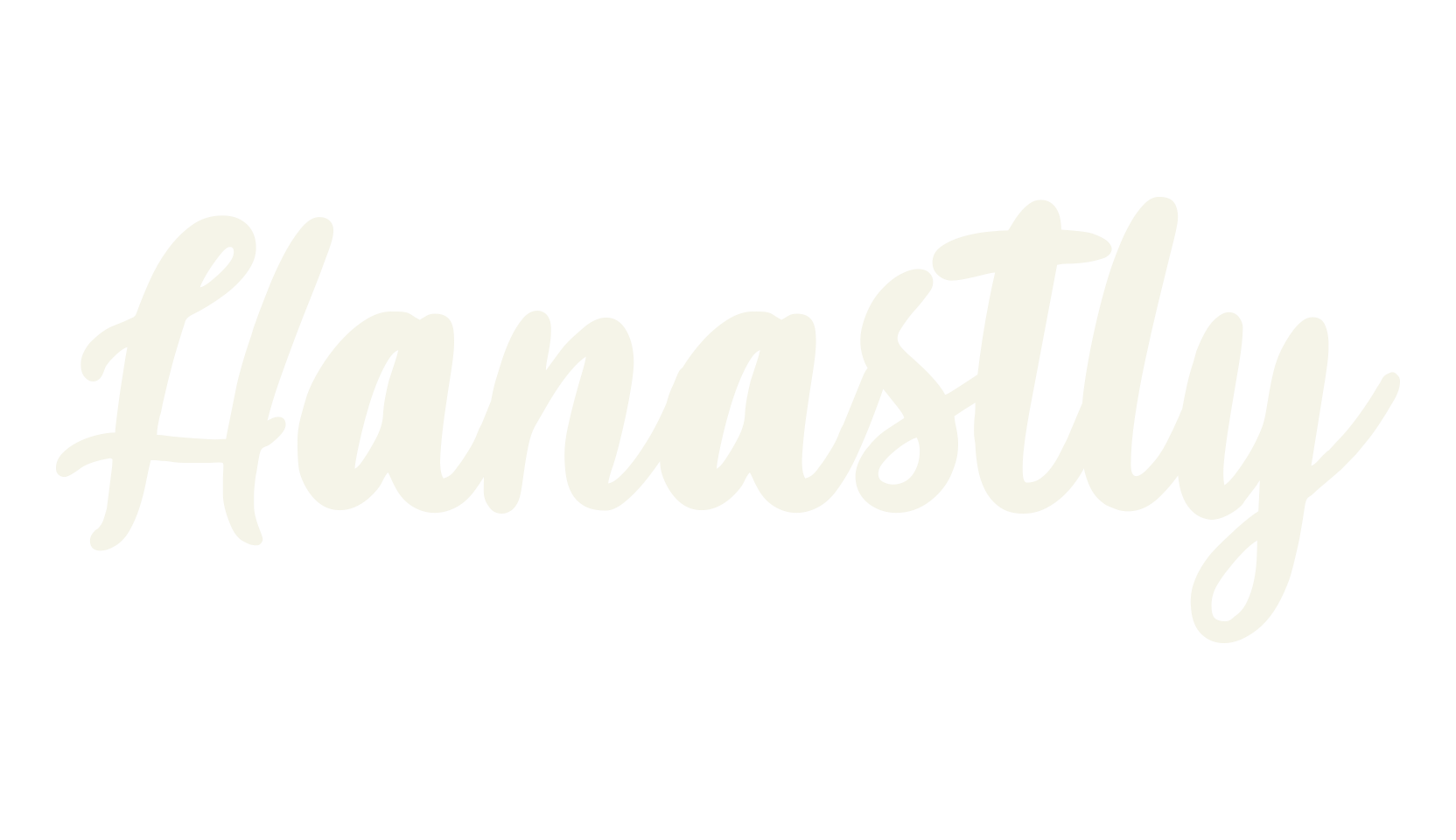 Hanastly, fashion sign font preview