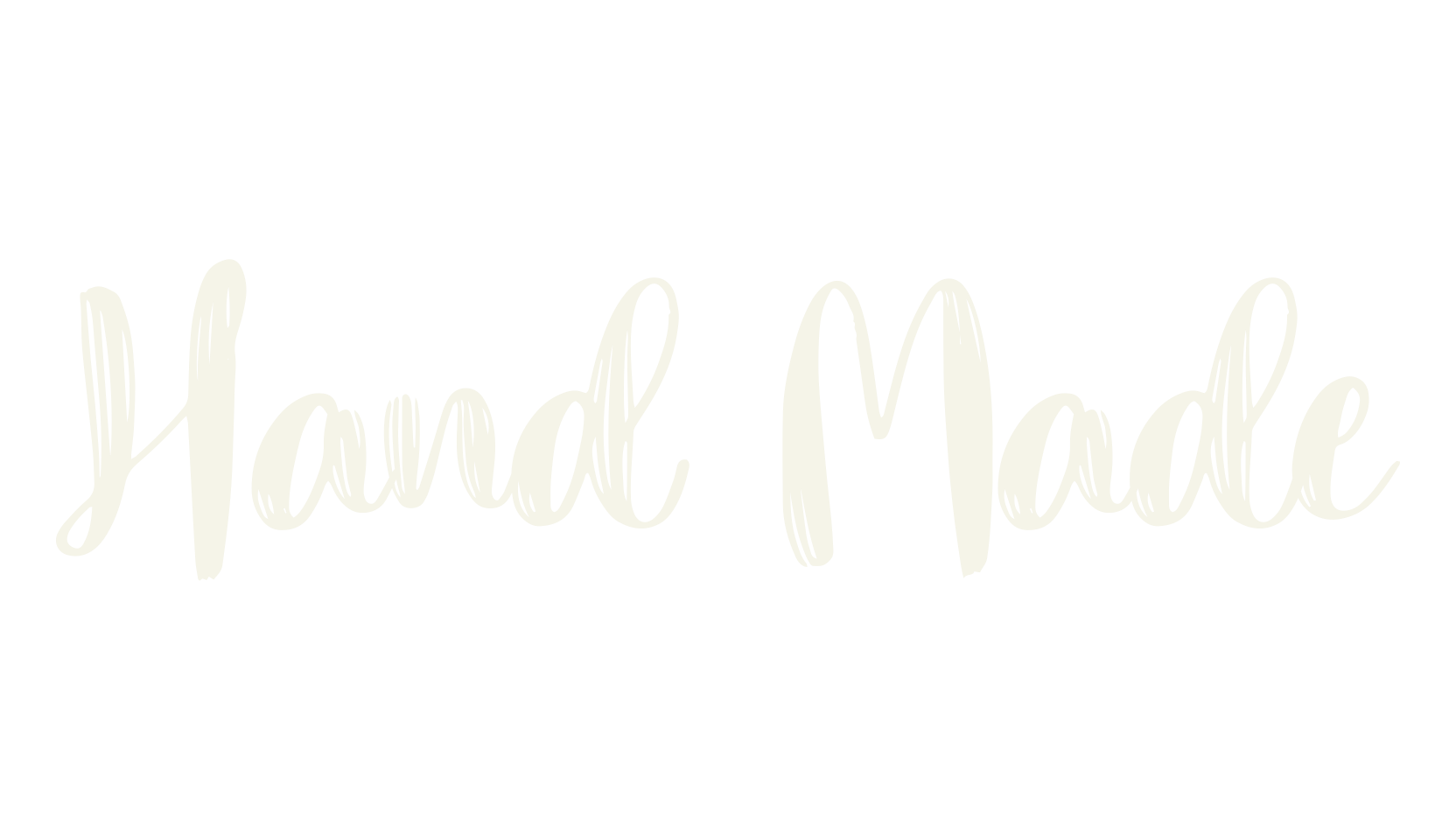 Hand Made, calligraphy font preview
