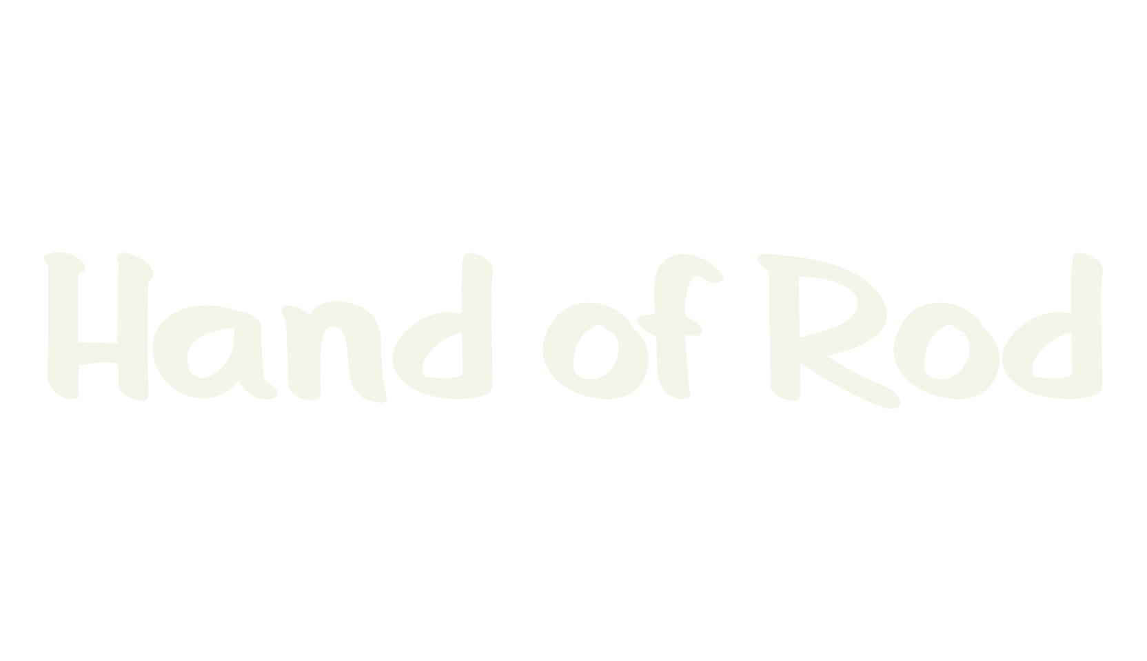 Hand of Rod, handwriting font preview