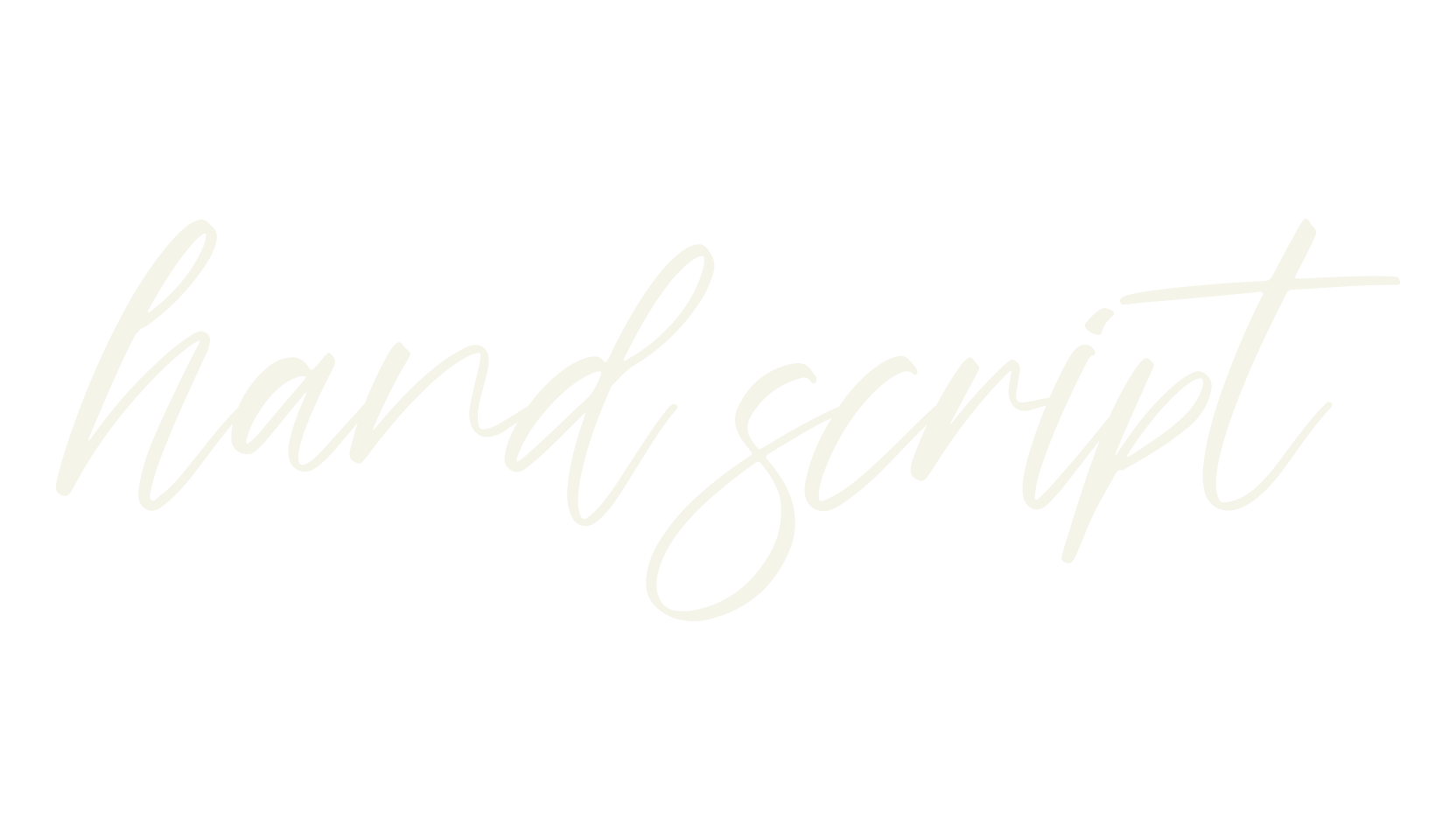 hand script, script font preview