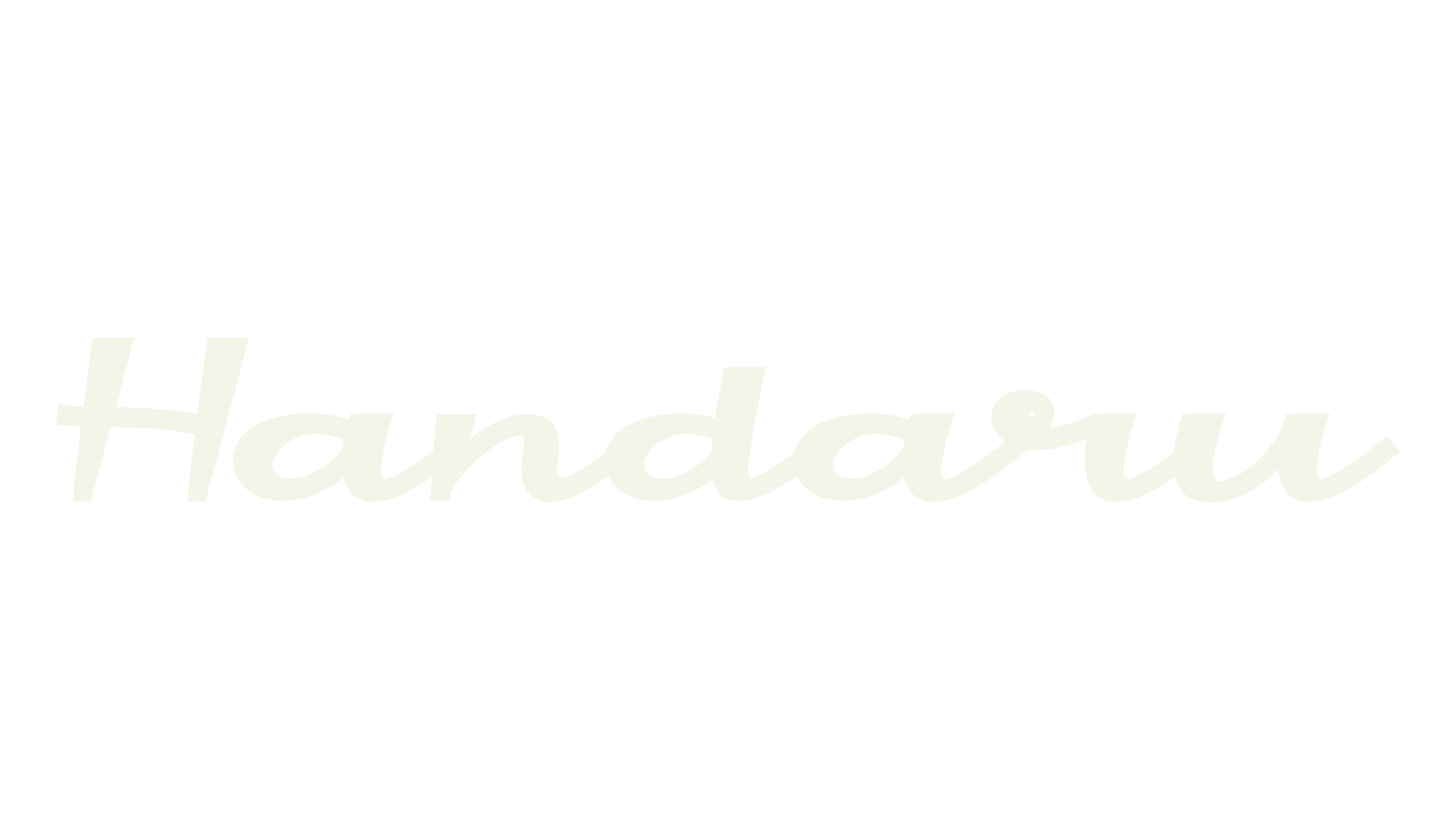 Handaru, fashion script font preview