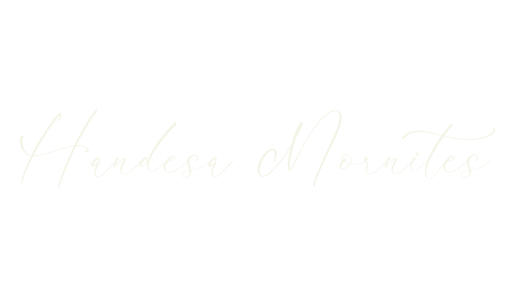 Handesa Mornites, script font preview