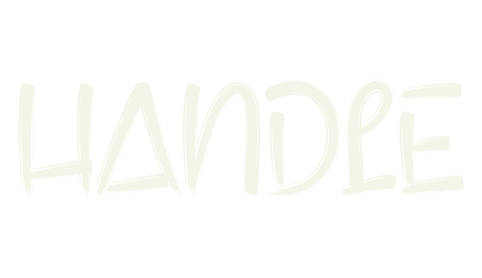 Handle, halloween font preview