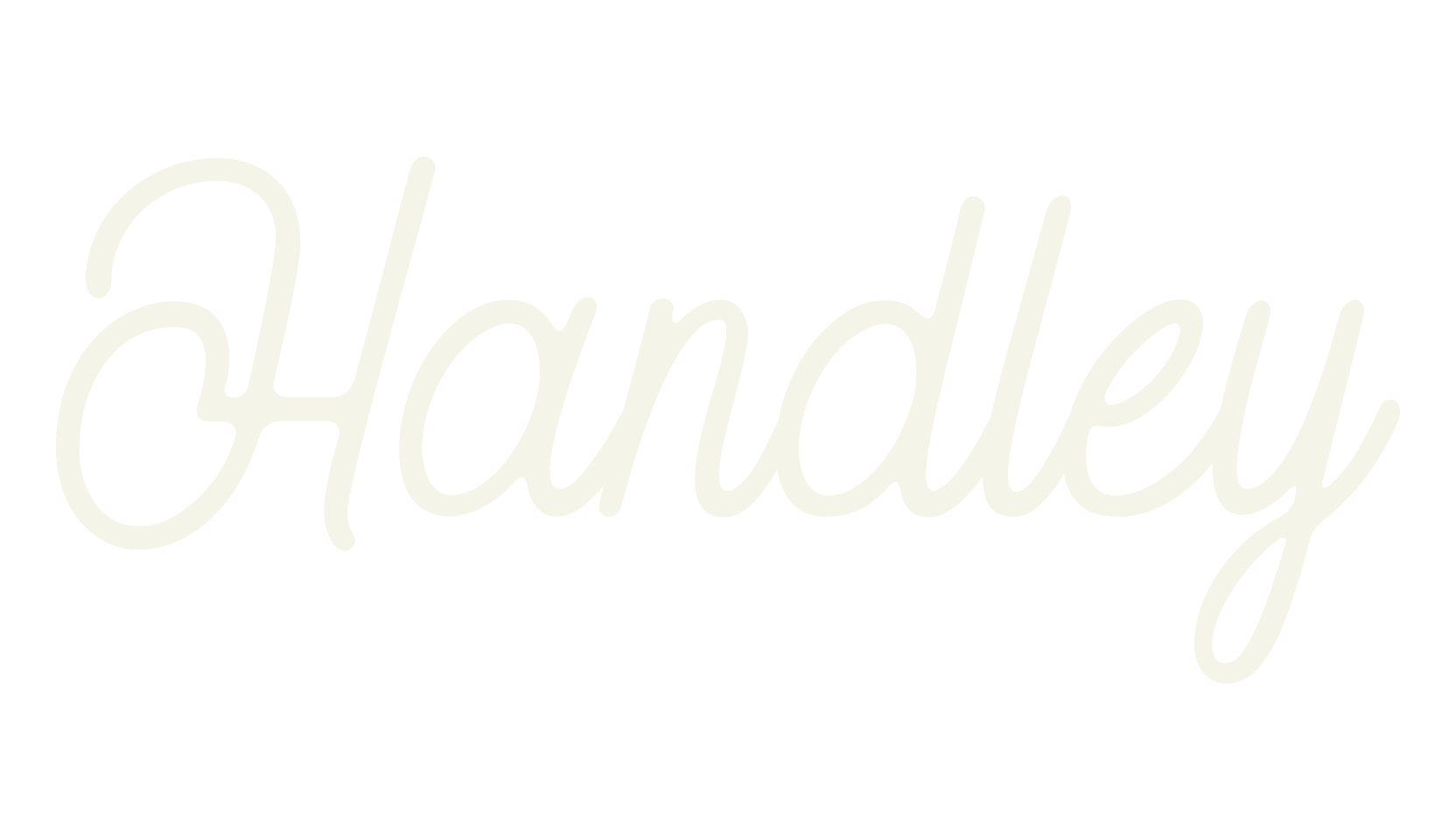Handley, monoline font preview