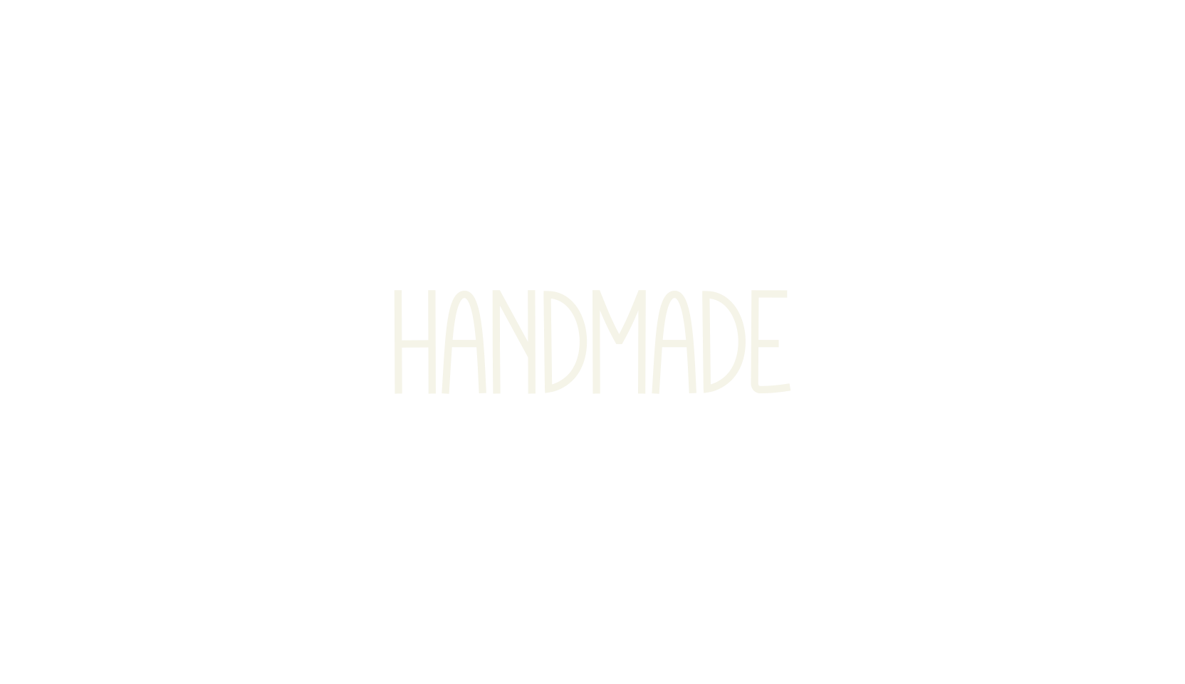 Handmade, handwritten font preview