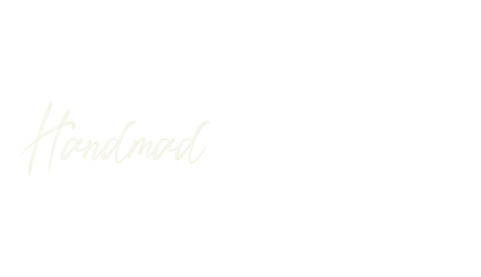 Handmade Full Oflove, cursive font preview