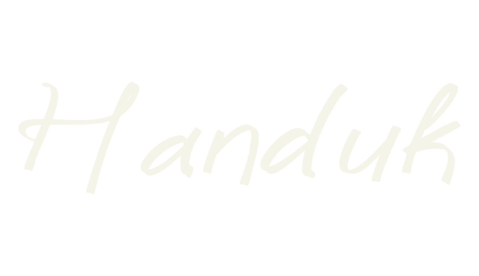 Handuk, script font preview