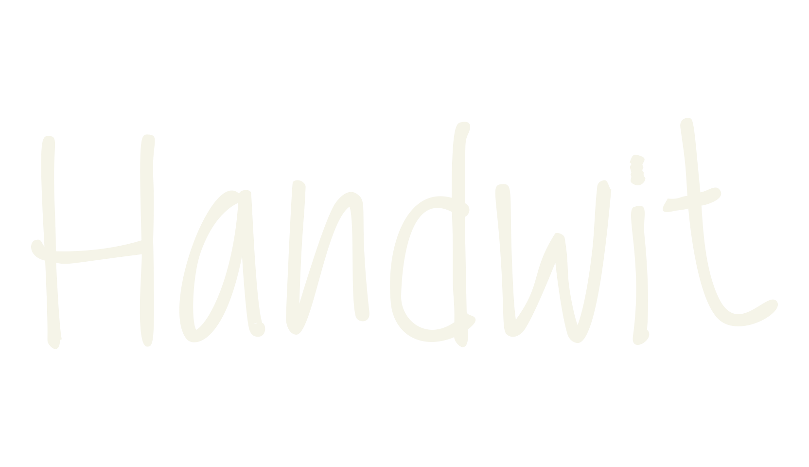 Handwit, cute font preview