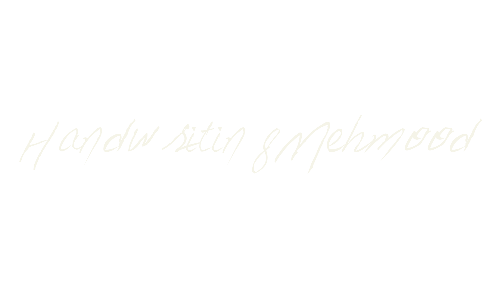 Handwriting Mehmood, handwriting font preview