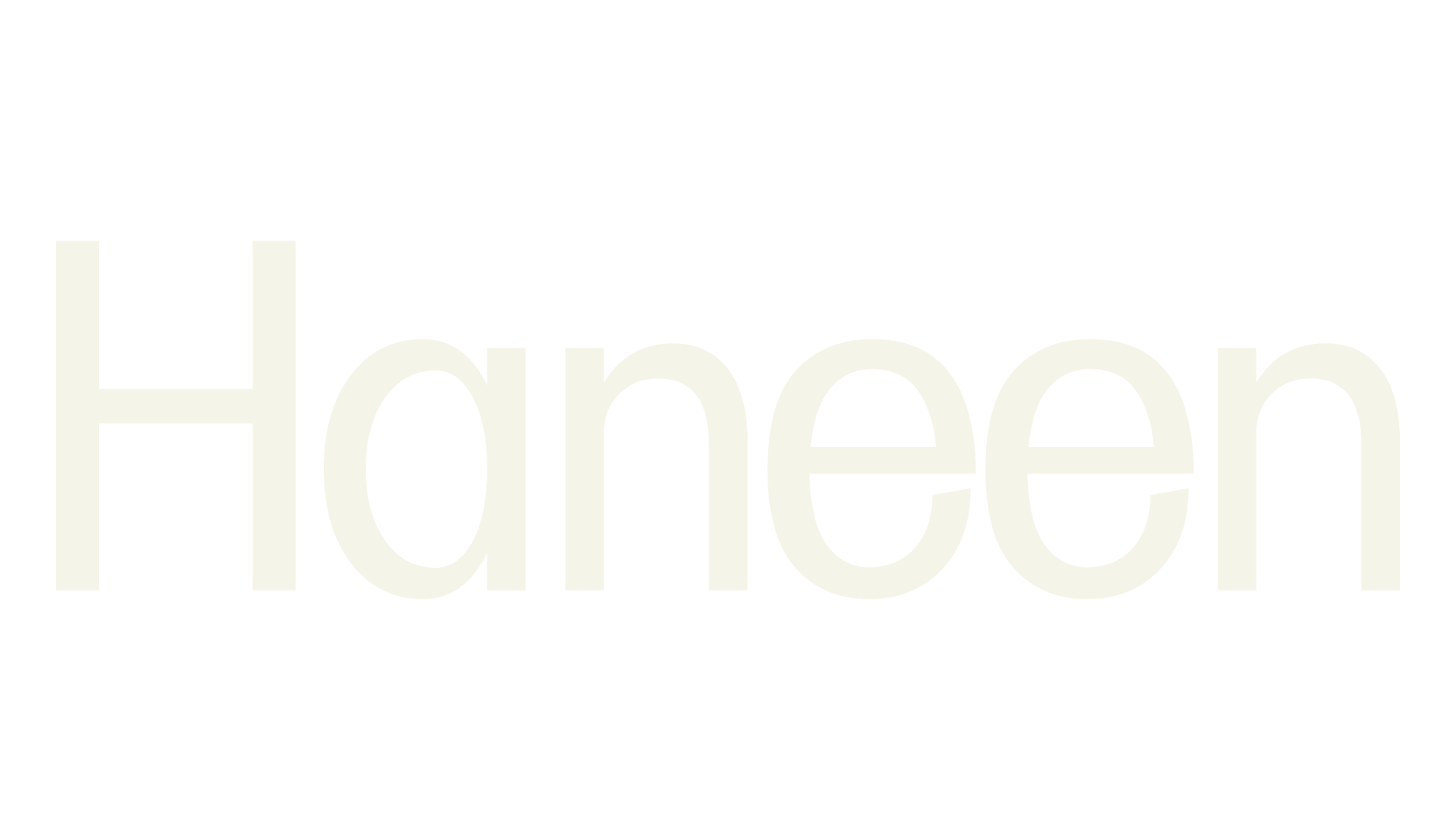 Haneen, sans serif font preview